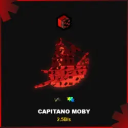 Capitano Moby 2.5B s Cursed (Секретный персонаж) — Roblox, лот №223339