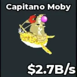 Capitano Moby 2.7B s (Секретный персонаж) — Roblox, лот №223340