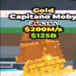 Capitano Moby 200 M S (Секретный персонаж) — Roblox, лот №223343