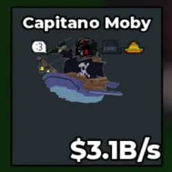 Capitano Moby 3.1B s (Секретный персонаж) — Roblox, лот №223346