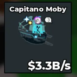 Capitano Moby 3.3B s (Секретный персонаж) — Roblox, лот №223348
