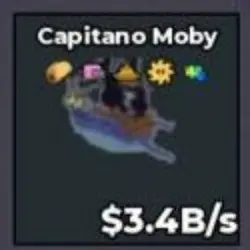 Capitano Moby 3.4B s with SUN Trait RAF (Секретный персонаж) — Roblox, лот №223350