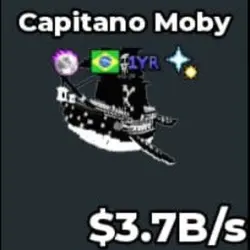 Capitano Moby 3.7B s (Секретный персонаж) — Roblox, лот №223352