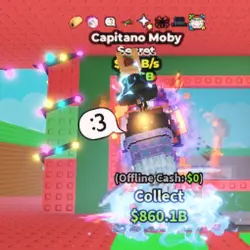 Capitano Moby 4.4B s 8 trait (Секретный персонаж) — Roblox, лот №223354