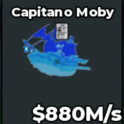 Capitano Moby 455 (Секретный персонаж) — Roblox, лот №223355