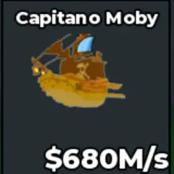 Capitano Moby 486 (Секретный персонаж) — Roblox, лот №223356