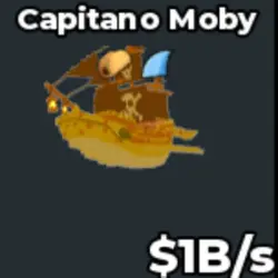 Capitano Moby 492 (Секретный персонаж) — Roblox, лот №223357