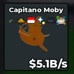 Capitano Moby 5.1B s (Секретный персонаж) — Roblox, лот №223358