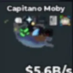 Capitano Moby 5.6B s (Секретный персонаж) — Roblox, лот №223362