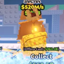 Capitano Moby 520M gold (Секретный персонаж) — Roblox, лот №223364