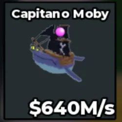 Capitano Moby 640M s (Секретный персонаж) — Roblox, лот №223368