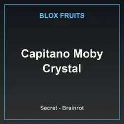 Capitano Moby Crystal (Секретный персонаж) — Roblox, лот №223388