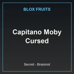 Capitano Moby Cursed (Секретный персонаж) — Roblox, лот №223390