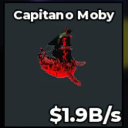 Capitano Moby CURSED!!! 1 Traits 1.9B s (Секретный персонаж) — Roblox, лот №223393