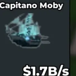 Capitano Moby Cyber (Секретный персонаж) — Roblox, лот №223394