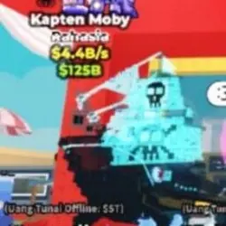 Capitano Moby cyber 4,4b Clean trait (Секретный персонаж) — Roblox, лот №223395