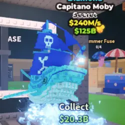Capitano Moby Diamond (Секретный персонаж) — Roblox, лот №223399