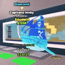 Capitano Moby Diamond 640M s (Секретный персонаж) — Roblox, лот №223401