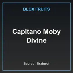 Capitano Moby Divine (Секретный персонаж) — Roblox, лот №223402