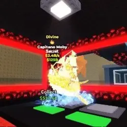 Capitano Moby Divine Fire 2.4Bill! 1 Imposible Trait - "Fir… — Roblox, лот №223407