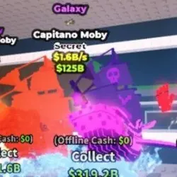 capitano moby galaxy 1.6b s (Секретный персонаж) — Roblox, лот №223411
