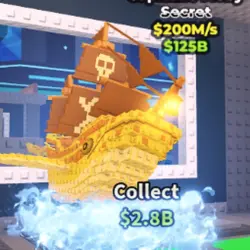Capitano Moby Gold 200 M s (Секретный персонаж) — Roblox, лот №223418
