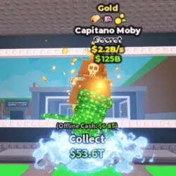 Capitano Moby Lucky (3 Trait) [Gold] 2.2 B s (Секретный пер… — Roblox, лот №223430