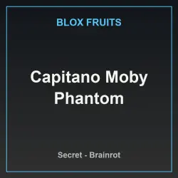 Capitano Moby Phantom (Секретный персонаж) — Roblox, лот №223432