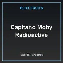 Capitano Moby Radioactive (Секретный персонаж) — Roblox, лот №223433