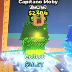 Capitano Moby Radioactive 2.4B s (Секретный персонаж) — Roblox, лот №223435