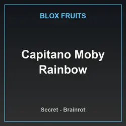 Capitano Moby Rainbow (Секретный персонаж) — Roblox, лот №223436