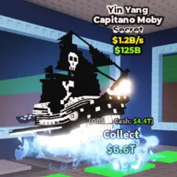 Capitano Moby Yin Yang (Секретный персонаж) — Roblox, лот №223446