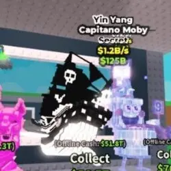Capitano Moby Yin Yang 1.2B s (Секретный персонаж) — Roblox, лот №223447