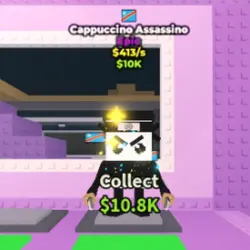 Cappuccino Assassino (CONGO TRAIT) (Эпический персонаж) — Roblox, лот №223456