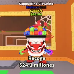 Cappuccino Clownino 285K s - God. [ Event Halloween 2025 ] … — Roblox, лот №223474