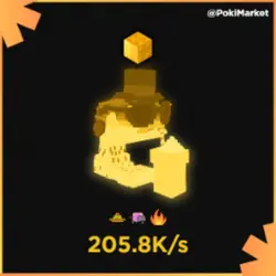 Carloo - Gold - 205.8K s (Taco персонаж) — Roblox, лот №223485