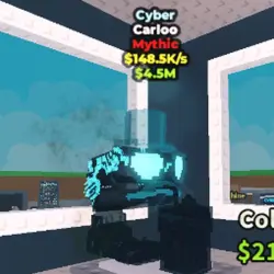 Carloo Cyber 148,5K s - Mythic Cyber (Мифический персонаж) — Roblox, лот №223489