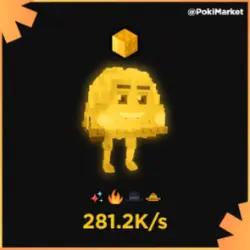 Carrotini Brainini - Gold - 281.2K s (Taco персонаж) — Roblox, лот №223496