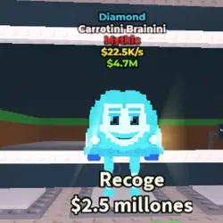 Carrotini Brainini Diamond 22.5K s - Mithic (Мифический пер… — Roblox, лот №223501