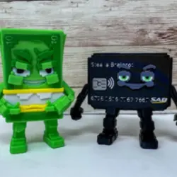 Cash and Card (Секретный персонаж) — Roblox, лот №223509