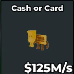Cash or Card - Gold (Секретный персонаж) — Roblox, лот №223520