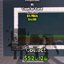 Cash or card 1.7B s Phantom I (Секретный персонаж) — Roblox, лот №223531