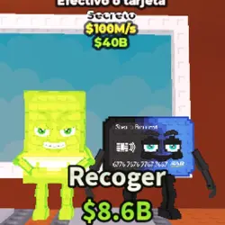 CASH OR CARD 100M (Секретный персонаж) — Roblox, лот №223537