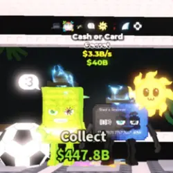 Cash or Card 3.3 B s Traits Sun and Ball (Секретный персона… — Roblox, лот №223556