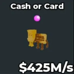 cash or card 450M s (Секретный персонаж) — Roblox, лот №223579