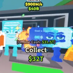 Cash or card 900m s (Секретный персонаж) — Roblox, лот №223584