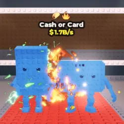CASH OR CARD [1.7B] (Секретный персонаж) — Roblox, лот №223587