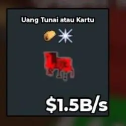 Cash or Card Cursed [1.5 B s ] with Concert trait (Секретны… — Roblox, лот №223562