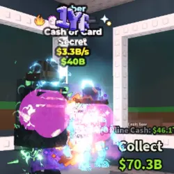 Cash Or Card Cyber 3.3b Trait 1 Years (Секретный персонаж) — Roblox, лот №223567