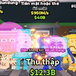 Cash or Card Diamond 950M S (Секретный персонаж) — Roblox, лот №223571